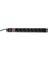 LOGILINK- 19'' PDU 1U 8 Germany Socket with ON/OFF Switch - nr 21