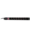 LOGILINK- 19'' PDU 1U 8 Germany Socket with ON/OFF Switch - nr 23