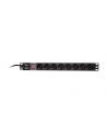 LOGILINK- 19'' PDU 1U 8 Germany Socket with ON/OFF Switch - nr 9