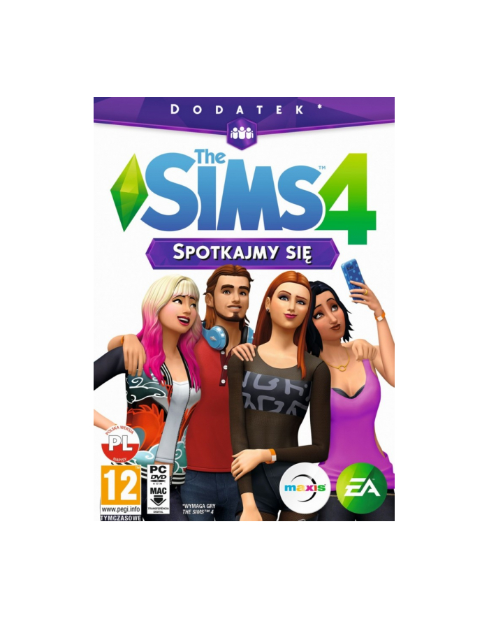 Gra PC The Sims 4 Spotkajmy Się (dodatek) główny
