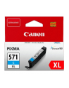 Tusz Canon CLI-571XL cyan BLISTER with security - nr 3