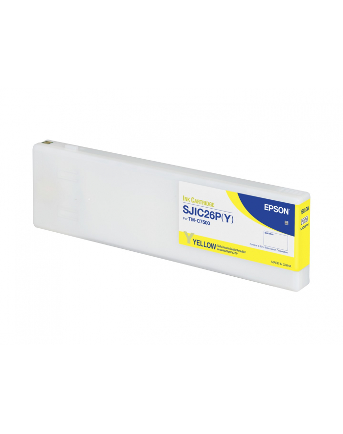 Tusz Epson SJIC26P(Y) Yellow | 295,2 ml | ColorWorks C7500 Series główny