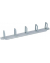 LOGILINK- Organizator kablowy 19'', 1U, 5 plastikowych uchwytów, szary - nr 16