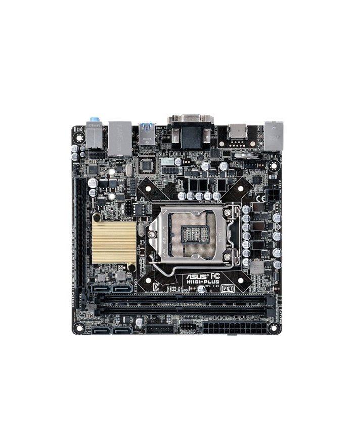 MB Intel 1151 ASUS H110I-Plus, MITX, D4 2133  USB 3 SATA3 główny