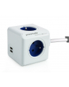 Allocacoc PowerCube USB Extended 1,5m 2402 Blue - nr 1