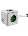 Allocacoc PowerCube USB Extended 1,5m 2402 Green - nr 1