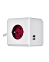 Allocacoc PowerCube USB Extended 1,5m 2402 Red - nr 10