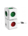Allocacoc PowerCube USB Extended 1,5m 2402 Red - nr 2