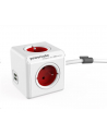Allocacoc PowerCube USB Extended 1,5m 2402 Red - nr 4
