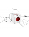 Allocacoc PowerCube USB Extended 1,5m 2402 Red - nr 5