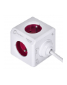 Allocacoc PowerCube USB Extended 1,5m 2402 Red - nr 9
