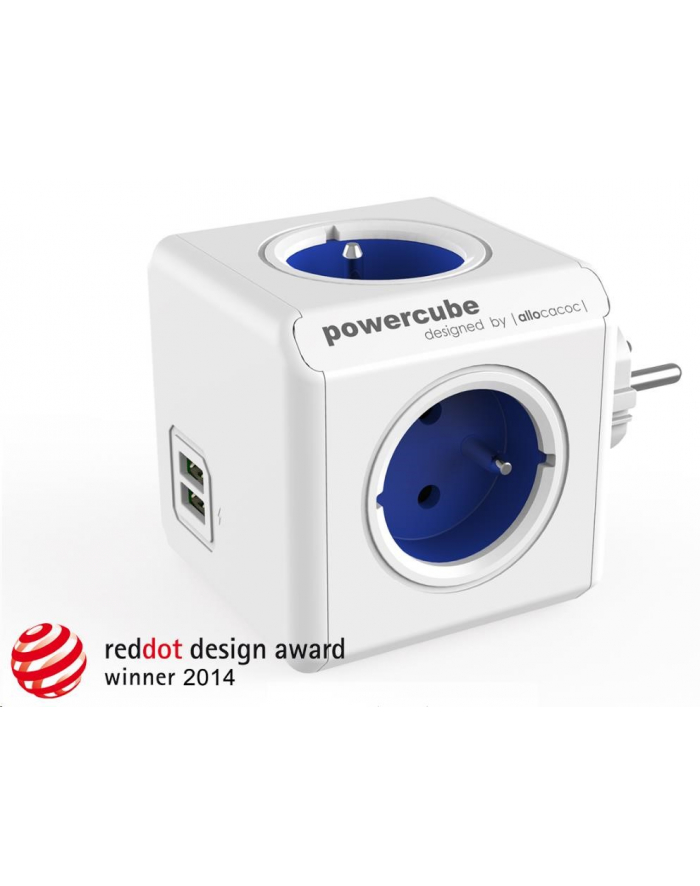 Allocacoc PowerCube Original USB 2202 Blue główny