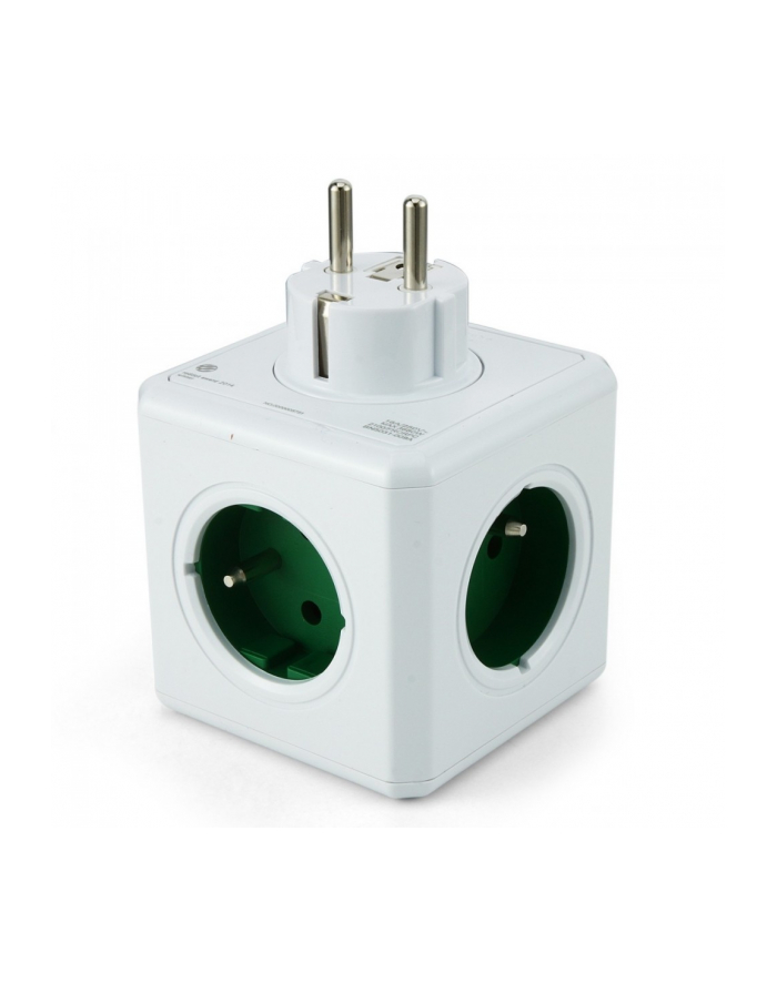 Allocacoc PowerCube Original USB 2202 Green główny