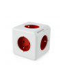 Allocacoc PowerCube Original USB 2202 Red - nr 1