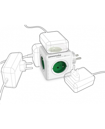 Allocacoc PowerCube Original 2100 Green