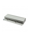 LOGILINK- Patchpanel kat. 6A, 12-portowy, ekranowany STP, szary - nr 19