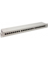 LOGILINK- Patchpanel 19'' kat. 6, 24-portowy, ekranowany STP, szary - nr 14