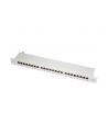 LOGILINK- Patchpanel 19'' kat. 6A, 24-portowy, ekranowany STP, szary - nr 11