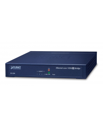 PLANET VC-234 Konwerter VDSL2 1xRJ-11 4xRJ-45 (WYP) nr 1