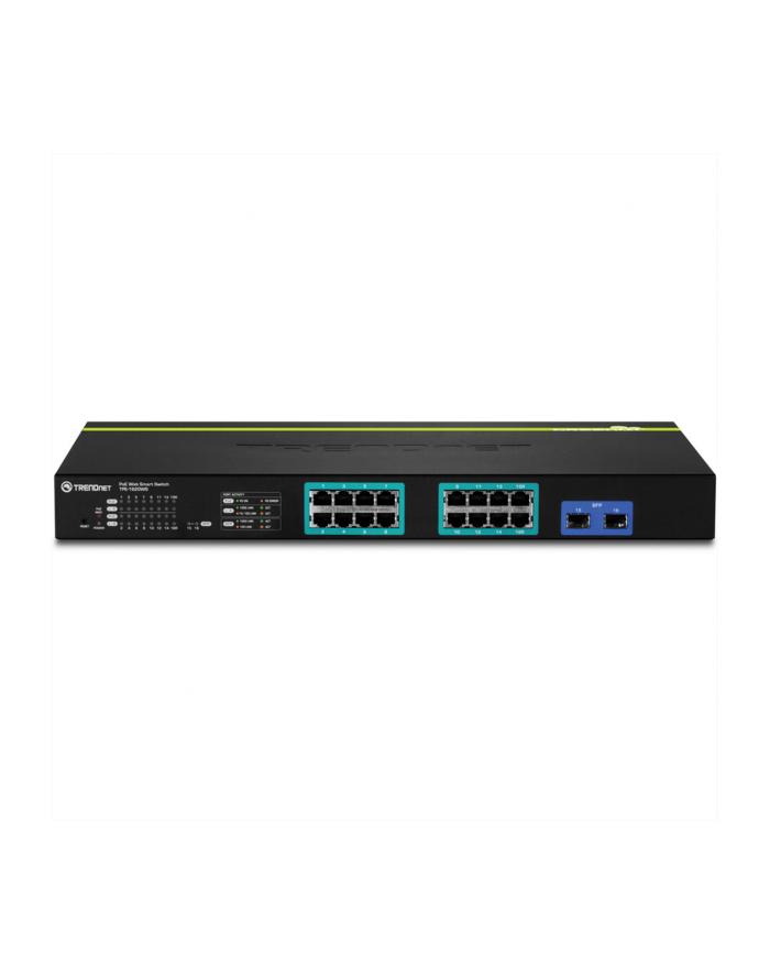 TRENDnet 16-port Gigabit Web Smart Switch w/2 Shar główny