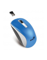 Mysz optyczna bezprzewodowa Genius NX-7010, niebieska - nr 8