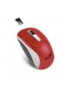 Mysz optyczna bezprzewodowa Genius NX-7010, czerwony - nr 1