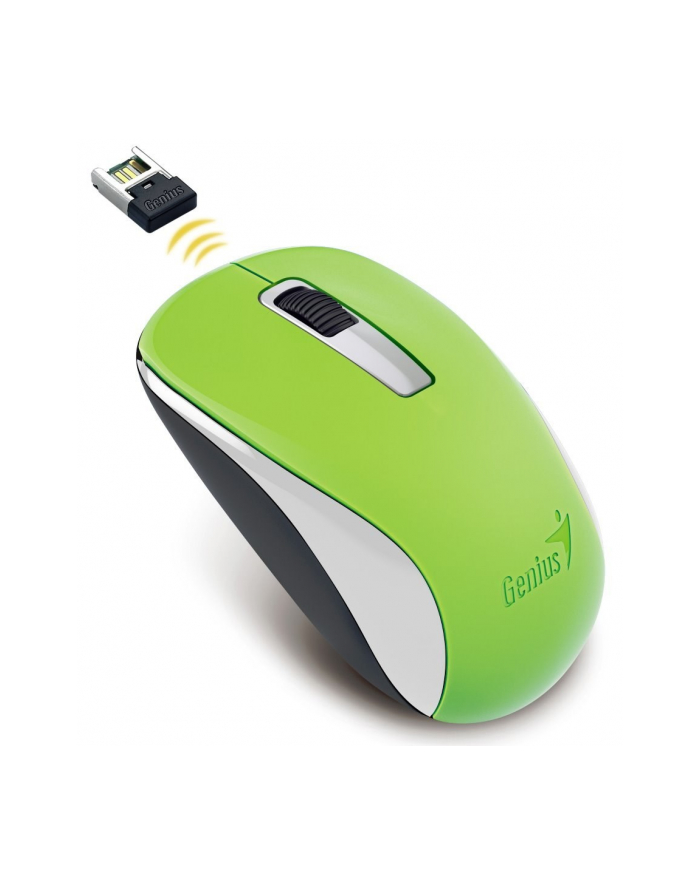 Mysz optyczna bezprzewodowa Genius NX-7005, zielona główny