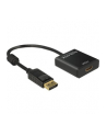 Delock Adapter Displayport 1.2 męski > HDMI żeński 4K aktywne czarny - nr 18