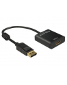 Delock Adapter Displayport 1.2 męski > HDMI żeński 4K aktywne czarny - nr 31
