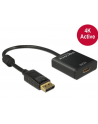Delock Adapter Displayport 1.2 męski > HDMI żeński 4K aktywne czarny - nr 35