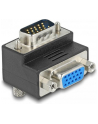 Delock adapter VGA(F)-> VGA(M) kątowy 270° - nr 23