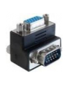 Delock adapter VGA(F)-> VGA(M) kątowy 270° - nr 24