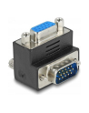 Delock adapter VGA(F)-> VGA(M) kątowy 270° - nr 25