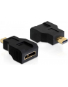 Delock Adapter HDMI-C mini (F) > HDMI-D micro (M) - nr 6