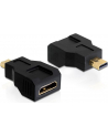 Delock Adapter HDMI-C mini (F) > HDMI-D micro (M) - nr 7