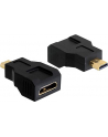 Delock Adapter HDMI-C mini (F) > HDMI-D micro (M) - nr 8