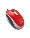 Mysz optyczna przewodowa Genius DX-120, czerwona - nr 1