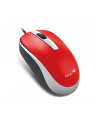 Mysz optyczna przewodowa Genius DX-120, czerwona - nr 3