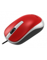 Mysz optyczna przewodowa Genius DX-120, czerwona - nr 6