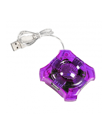 ESPERANZA USB 2.0 HUB 4 PORTY STAR FIOLETOWY EA150V