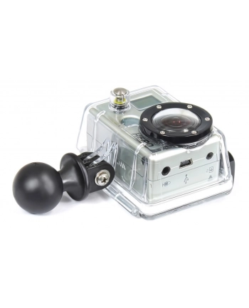 RAM Mount Głowica obrotowa 'B' 1-calowa z adapterem do montażu kamer GoPro