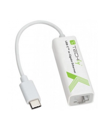 Techly Adapter USB C 3.1 na Gigabit Ethernet RJ45