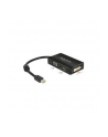 Delock Adapter mini Displayport 1.1 > VGA/HDMI/DVI pasywne 16cm czarny - nr 11