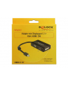Delock Adapter mini Displayport 1.1 > VGA/HDMI/DVI pasywne 16cm czarny - nr 6