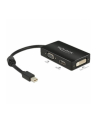 Delock Adapter mini Displayport 1.1 > VGA/HDMI/DVI pasywne 16cm czarny - nr 7