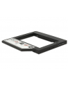 Delock Ramka montażowa Slim SATA 5.25″ -> 2.5'' SLIM 9.5mm (HDD/SSD w miejsce CD) - nr 16