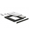 Delock Ramka montażowa Slim SATA 5.25″ -> 2.5'' SLIM 9.5mm (HDD/SSD w miejsce CD) - nr 1