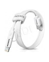 Adata Kabel USB-Lightning/ microUSB 1m White Apple - nr 16