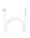 Adata Kabel USB-Lightning/ microUSB 1m White Apple - nr 18