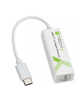 Techly Adapter USB C 3.1 na Gigabit Ethernet RJ45 nr 1